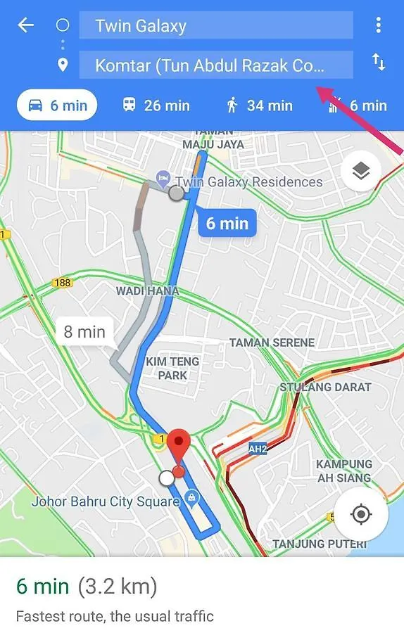 Twin Galaxy Residences جوهر بهرو 0*,