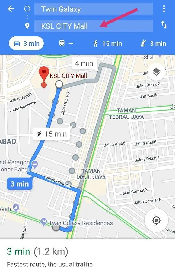 Twin Galaxy Residences جوهر بهرو